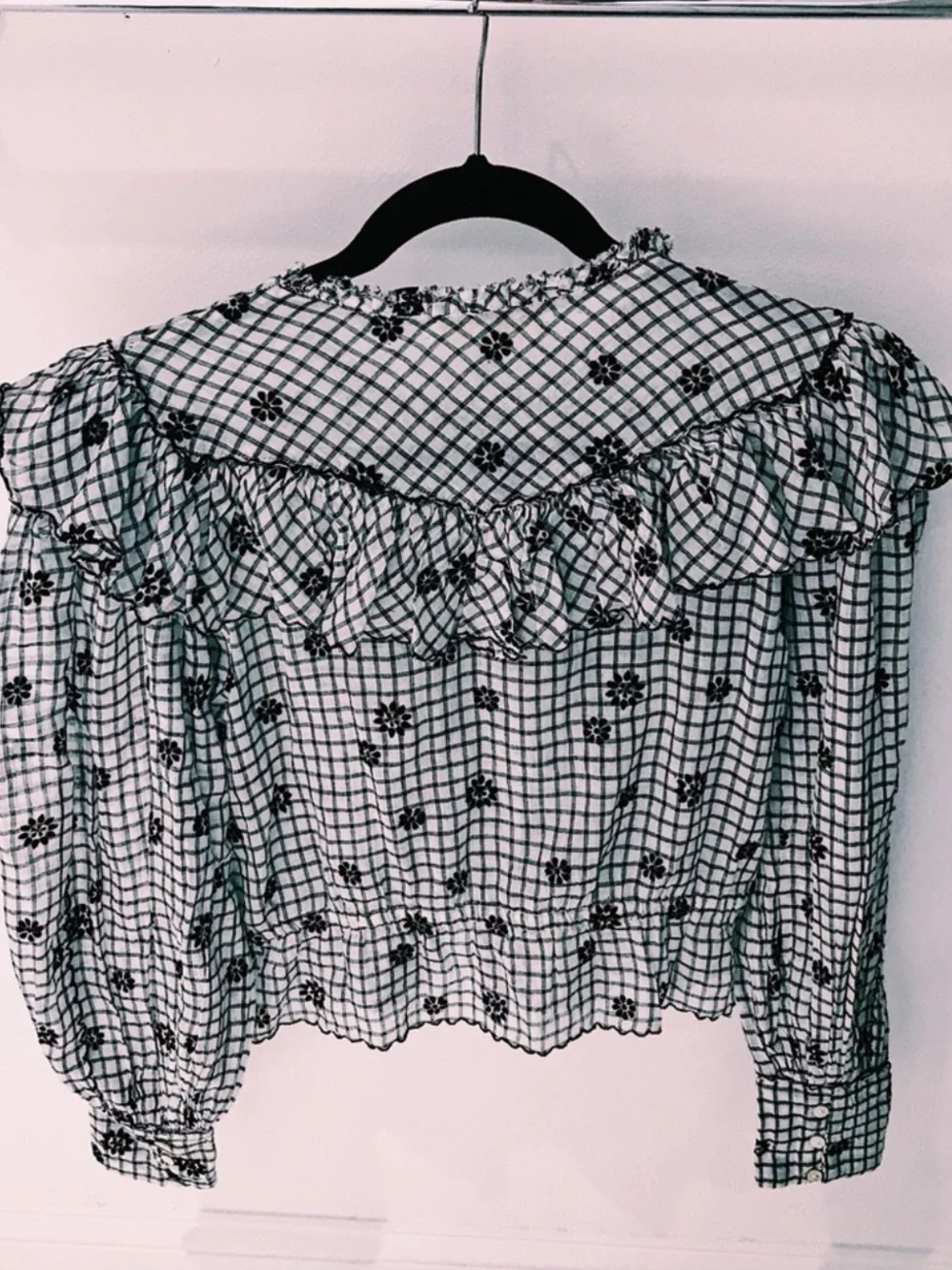 LovehShackFancy Suzanne Ruffle Top